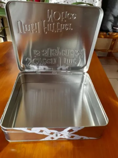 Boite de rangement décorative en métal - Décoration - Saint-Satur (18300)