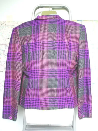 Tailleur Haute couture laine et soie taille 44-46 - photo 2