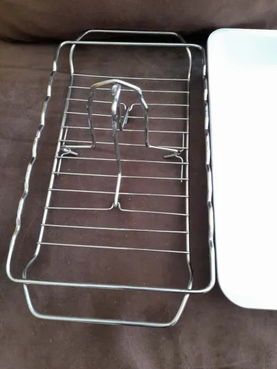 Plat de Cuisson Rectangulaire en Métal - photo 2