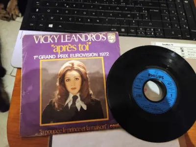 45t " vicky leandros " - CD, DVD & Vinyles - Saint-Satur (18300)