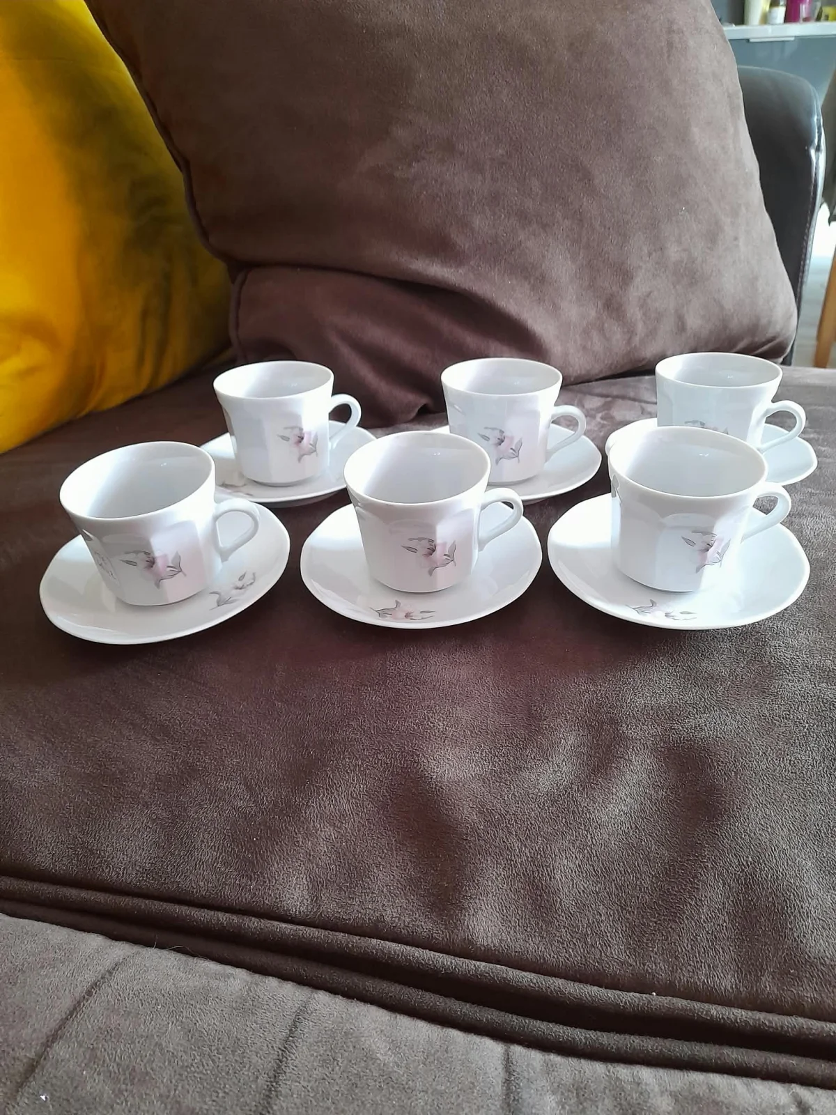 Triptis Porzellan-Lot de 6 Tasses et soucoupes - Arts de la Table - Saint-Satur (18300)