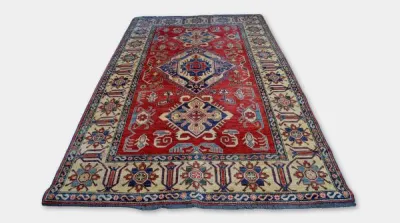 Tapis kazak supérieur style russe fait main - photo 4