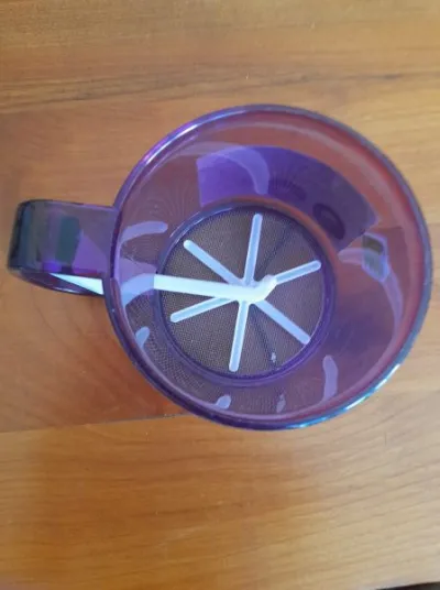 Tamis à farine en poudre portable, tasse à mailles - photo 2