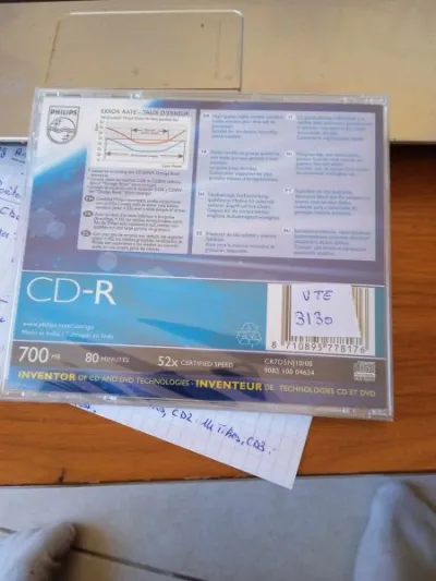 Cd " cd-r vierge " - photo 2