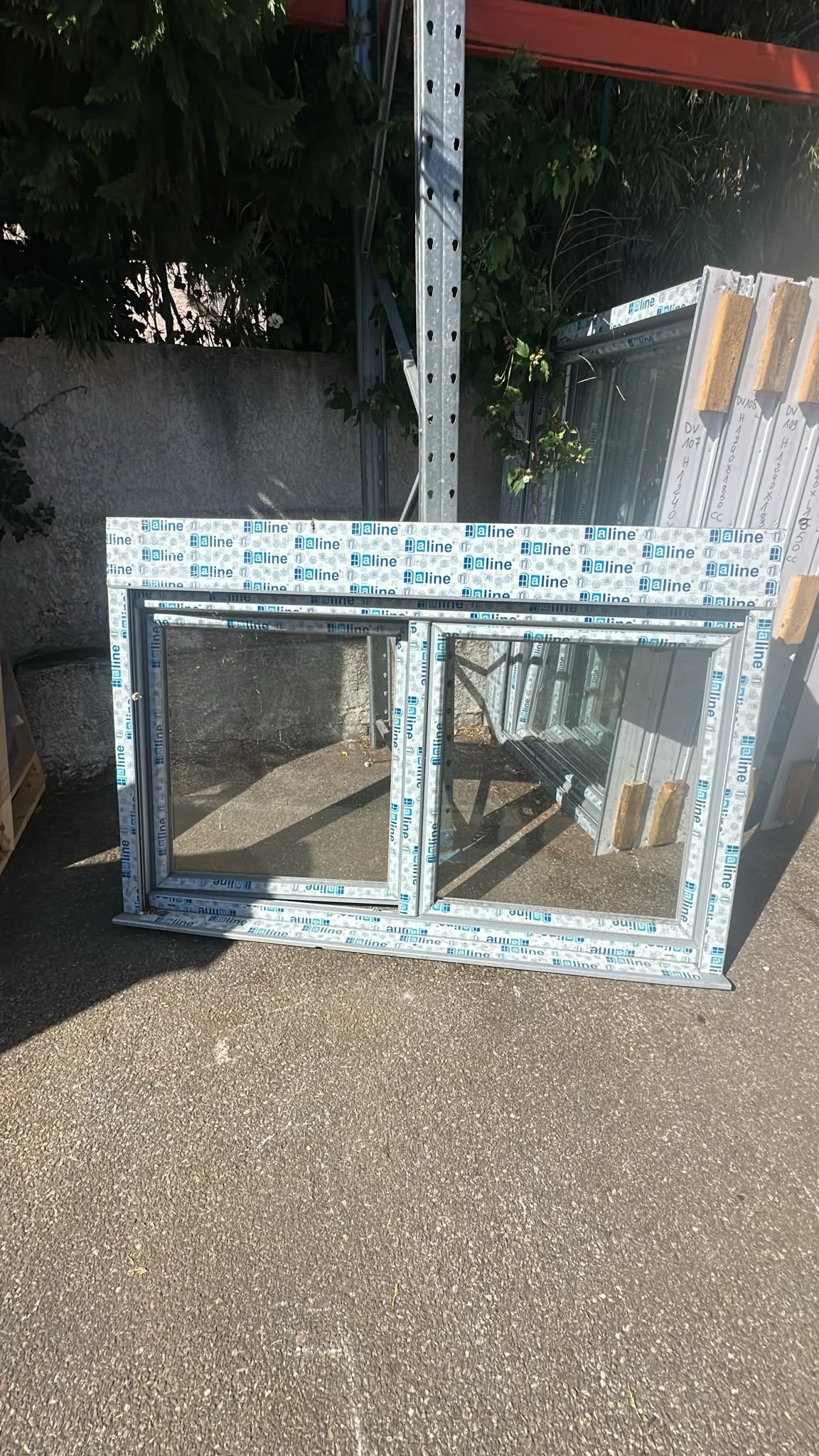 Fenêtre pvc bicolore blanc//gris clair - Bricolage - Lyon 2e (69002)