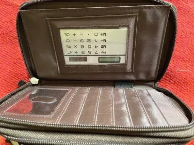 Portefeuille avec porte cartes et porte clés - photo 2
