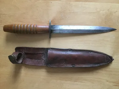 Autentique dague" Fairbairn et Sykes"39/45 - photo 3
