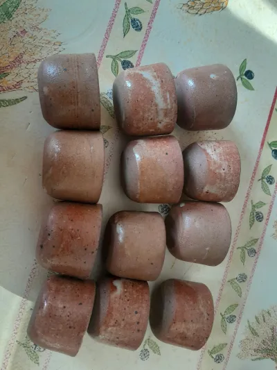 Lot de  12 pots à Escargots en Grés - photo 3