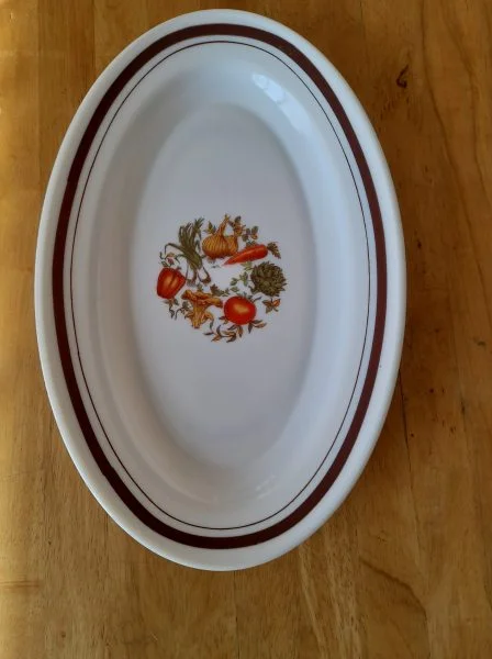Plat ovale arcopal - Collection - Saint-Satur (18300)
