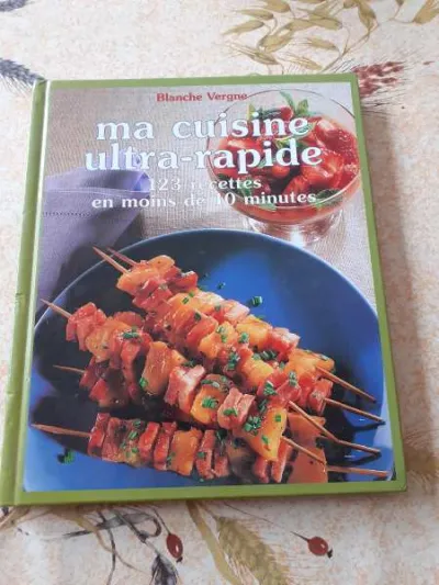 Livre ma cuisine ultra rapide - Livres - Saint-Satur (18300)