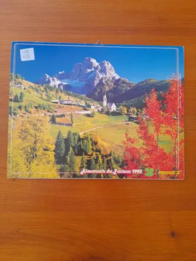 Almanach du facteur 1990 - la poste complet à l'in - photo 3