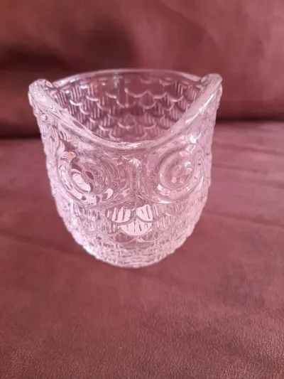 Petit Photophore , Bougeoir Forme Hibou - photo 2