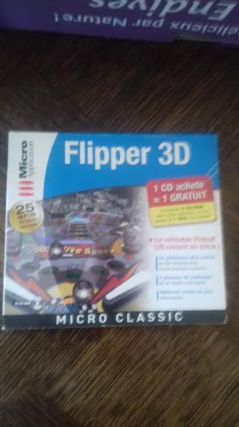 Cd rom pc flipper 3 d - photo 2