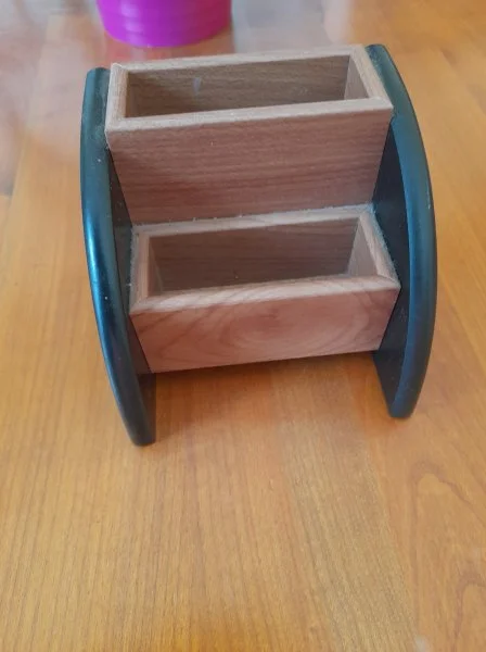 Présentoir à carte de visite en bois - Décoration - Saint-Satur (18300)