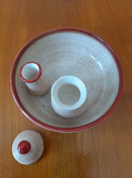 Coupelle à olives , piques et noyaux - Collection - Saint-Satur (18300)