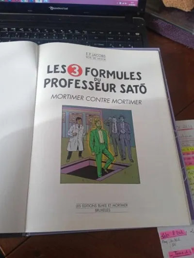 Bd " les aventures de blake &amp; mortimer n° 12 " - photo 2