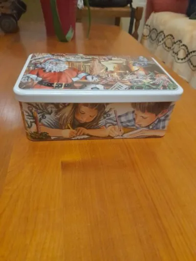 Boite métal publicitaire vide - photo 4