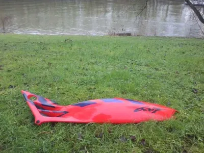 Cache latéral gauche honda 600 cbr 1994 - photo 4