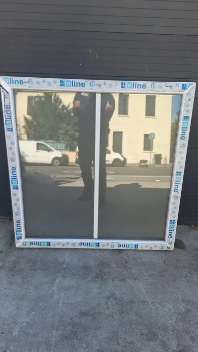 Fenêtre fixe pvc blanc Haut1020/ Larg 1020 - Bricolage