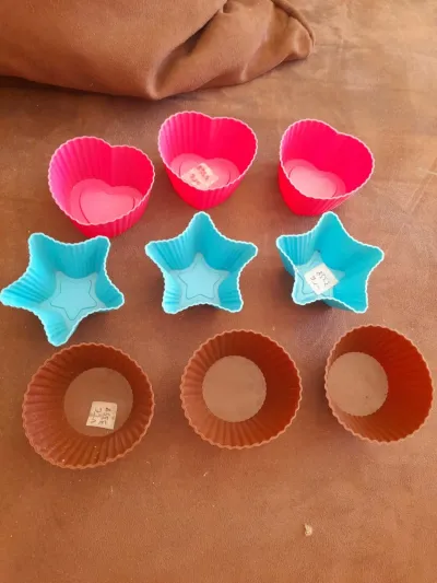 Lot 9 Moules individuels en Silicone Souples - photo 2