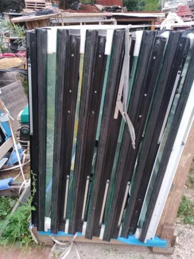 Châssis aluminium double vitrage schüco - Autre Matériel Pro - Montpellier (34000)