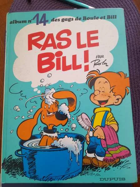 Bd boule et bill " ras le bill" n°14 - Livres - Saint-Satur (18300)