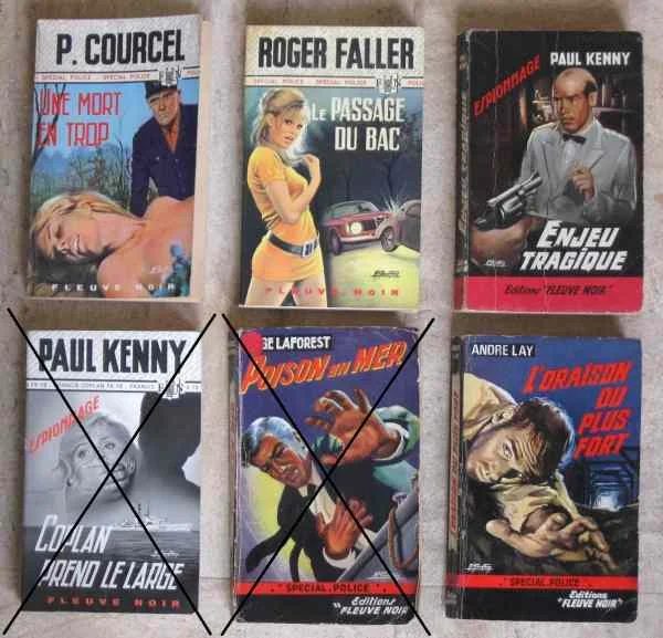 Livres espionnage police des années 60 à 70 - Livres - Maule (78580)