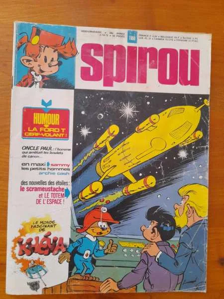 Spirou hebdomadaire n° 1955 - 38 e année - Livres - Saint-Satur (18300)