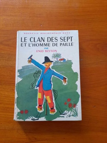 Livre le clan des sept et l' homme de paille - - Livres - Saint-Satur (18300)