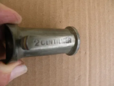 Ensemble 7 pichets de mesure en vrai étain - photo 4