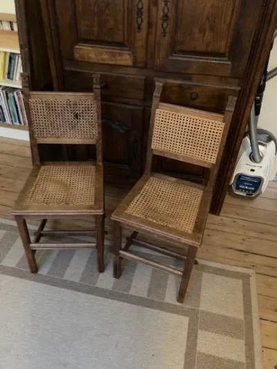 2 chaises en chêne - Meubles - Ottignies (1340)