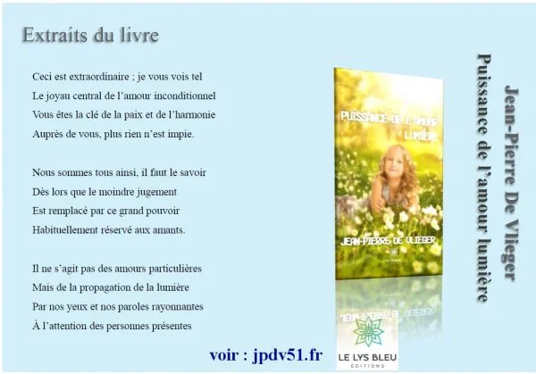 Puissance de l'amour lumière - Livres - Cuchery (51480)