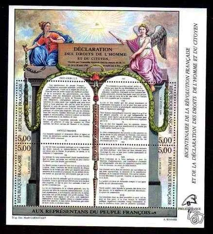 Blocs feuillets 1989-1998 - Collection - Louvres (95380)