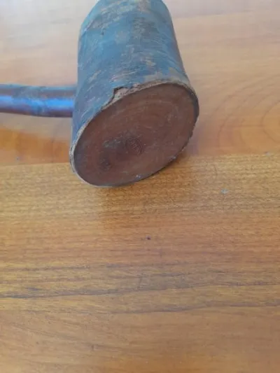 Ancienne pipe en bois artisanale - fait main - photo 3