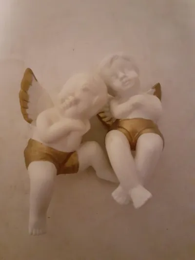 Lot 2 petits anges - Décoration - Saint-Satur (18300)