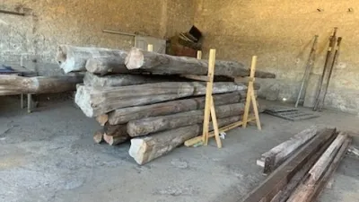 Poutres rondes en bois - photo 4