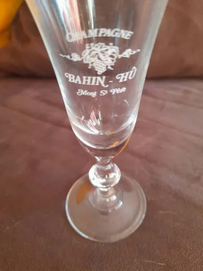 Bahin Hu - Flûte à Champagne en Verre Transparents - photo 2