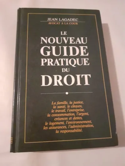 Livre " le nouveau guide pratique du droit " - photo 2