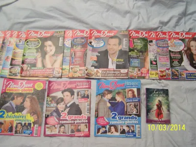 20 magasines neufs Nous Deux - photo 3