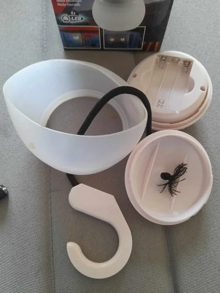 Lampe led flexible à suspendre - 4 led - Décoration - Saint-Satur (18300)