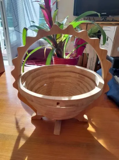 Corbeille à fruit accordéon forme soleil - photo 3