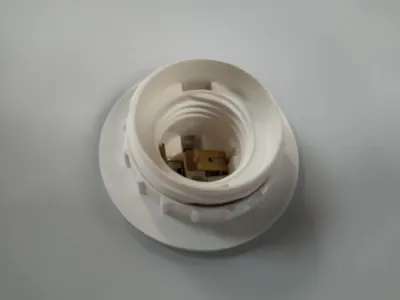 Suspension luminaire rond verre blanc transparent - photo 3