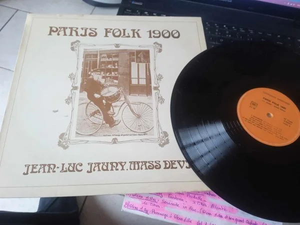 33t " paris folk 1900 " - CD, DVD & Vinyles - Saint-Satur (18300)