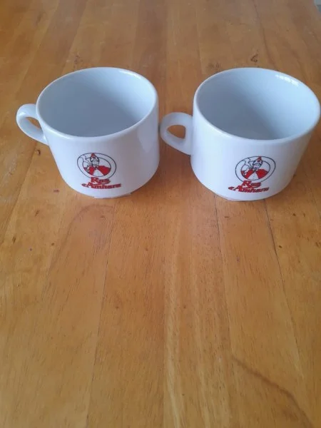 2 tasses ras d'amhara - porcelaine apulum - Collection - Saint-Satur (18300)