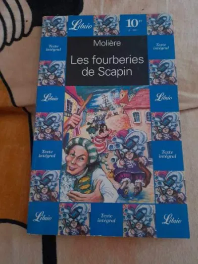 Les fourberies de scapin - molière - texte intègra - Livres