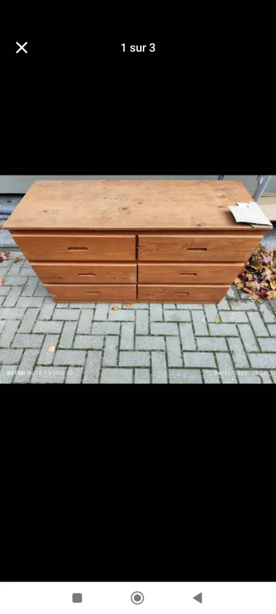 Commode à tiroirs - photo 3