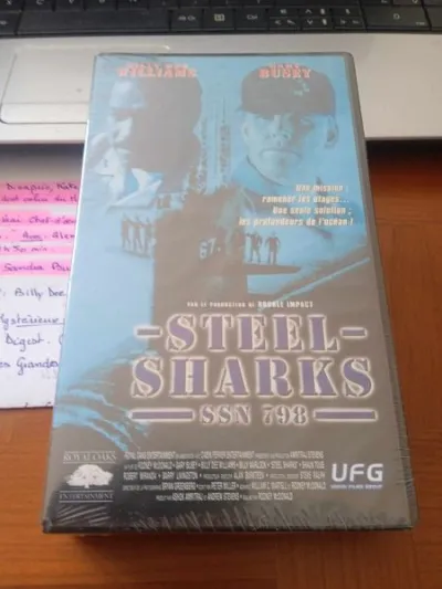 Cassette vhs " steel sharks ssn 798 " - CD, DVD & Vinyles - Saint-Satur (18300)