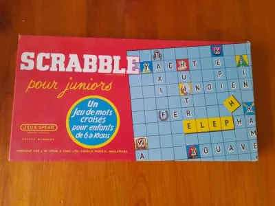 Ancien jeu de société scrabble junior - jeux spear - Jeux & Jouets - Saint-Satur (18300)