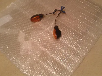 Clignotants adaptable kawasaki er5 2002 - photo 2