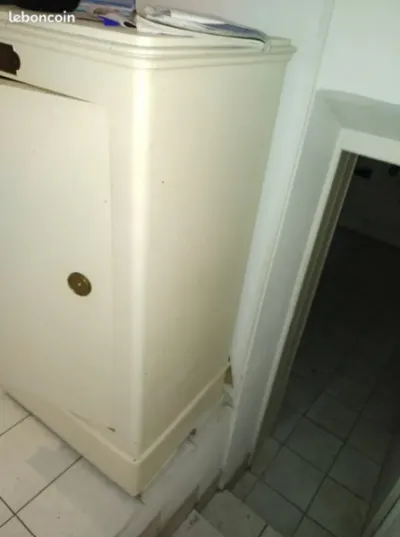 Coffre fort vintage omega 79x61 x 144 cm poids au - photo 3